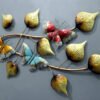 Iron Butterfly On Leaf Wall Art With LED | Exclusive Butterfly Wall Decor for your Home & Office Decor