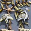 Metal Wall Art With LED