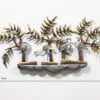Metal Wall Art With LED