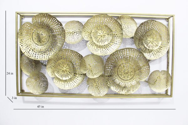 Stylish Metal Wall Art | Amazing Flower Hanging Decor for your Home & Office