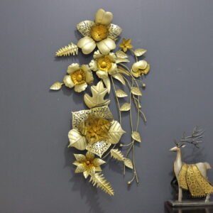 Exclusive Metal Leaf Wall Decor | Amazing Flower Wall Art for your Home & Office Decor