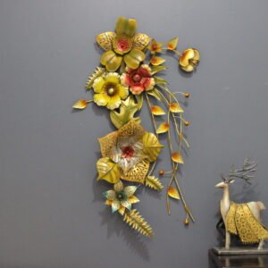 Exclusive Metal Leaf Wall Decor | Flower Wall Art for your Home & Office Decor