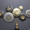 Amazing Metal Multicolour Wall Art | Flower Wall Hanging for your Home & Office Decor