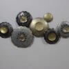 Amazing Metal Multicolour Wall Art | Flower Wall Hanging for your Home & Office Decor