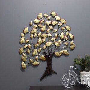 Stylish Metal Tree Wall Art | Exclusive Brass Tree Wall Decor