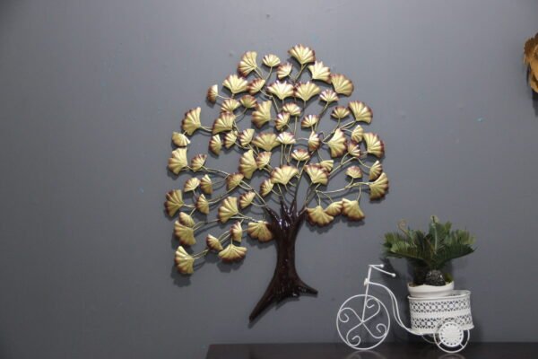 Stylish Metal Tree Wall Art | Exclusive Brass Tree Wall Decor