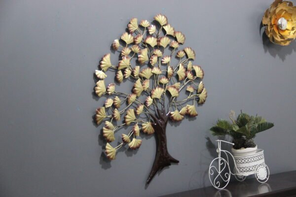 Stylish Metal Tree Wall Art | Exclusive Brass Tree Wall Decor