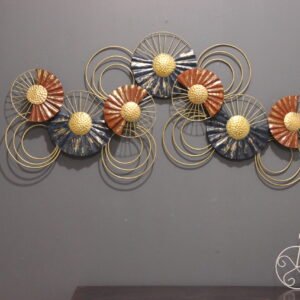 Metal Wall Art Decor in Multi Color