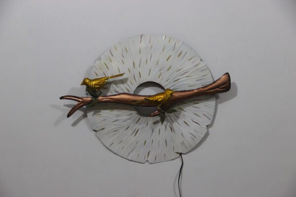 Exclusive Metal White Wall Art | Bird Wall Decor to Enhance the Look of your Home
