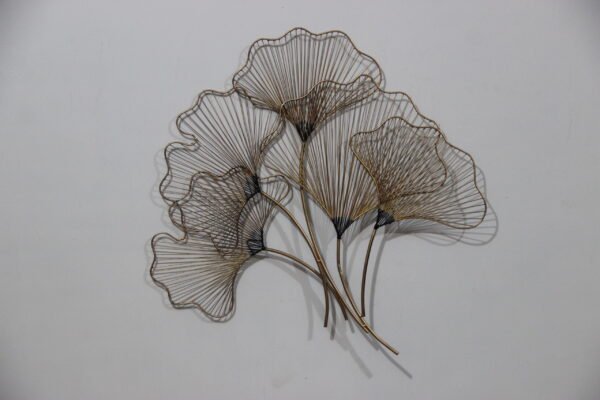 Exclusive Metal Zingo Leaf Wall Art | Flower Wall Decor to Enhance the Look of your Home & Office