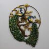 Metal Ring Peacock Wall Art | Home Decor