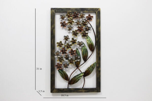 Stylish Metal Wall Art | Flower Hanging Decor to make your Home look Beautiful