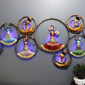 Metal Ring Doll With LED