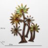Metal Coconut Tree Wall Art