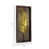 Multi Color Iron Tally Palm Leaf Wall Decor